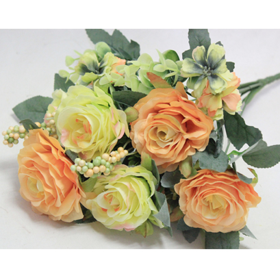 장미열매믹스부쉬조화(살구)11줄기