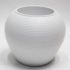 달항아리10포트(플라스틱)화이트