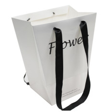 종이백V플라워쇼핑백(10개)