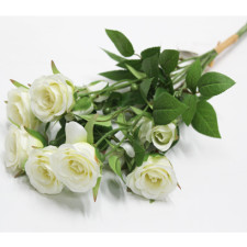 라비니로즈번들 조화(크림)