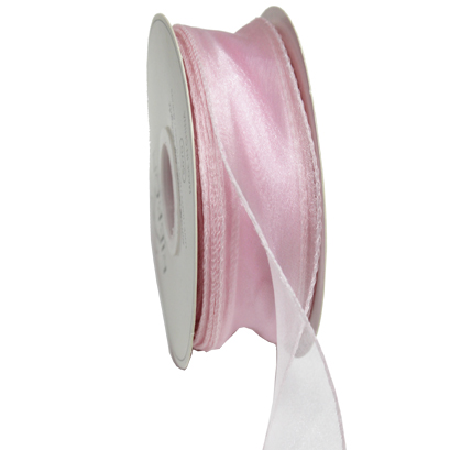 실루엣오간디 리본4cm(연핑크50yd
