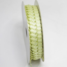 직선하트리본 0.8cm(미색)20yd