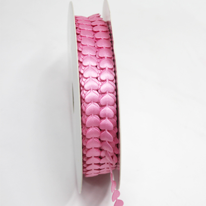 직선하트리본 0.8cm(진핑크)20yd